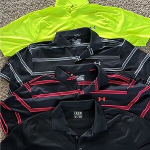 Under Armour And IZOD  Men's Polo shirts XL